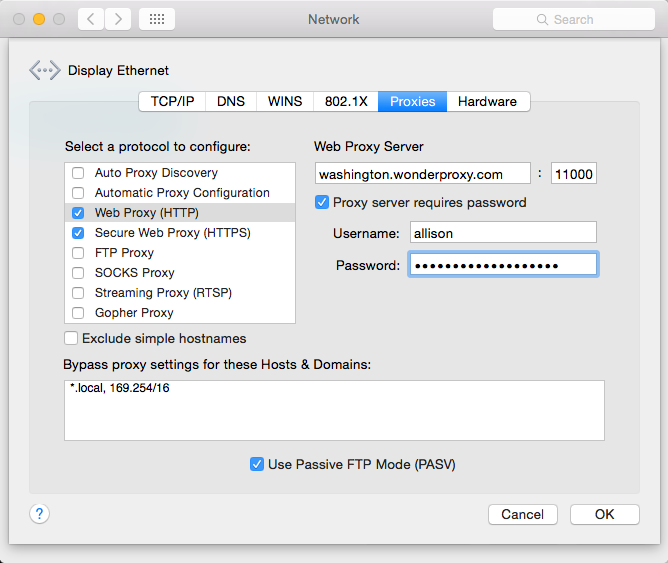Charles proxy for mac